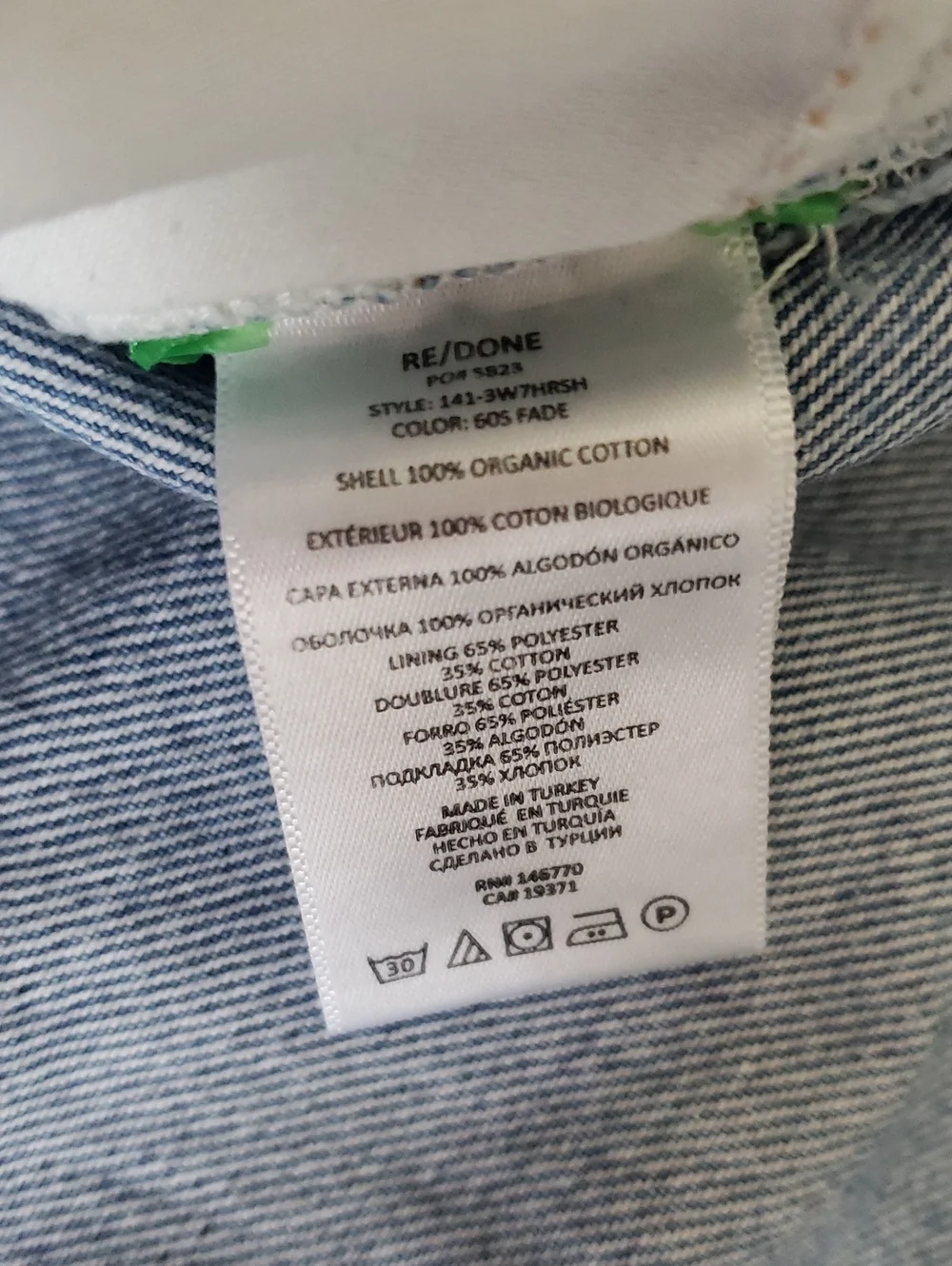 RE/DONE | Womens Denim Shorts